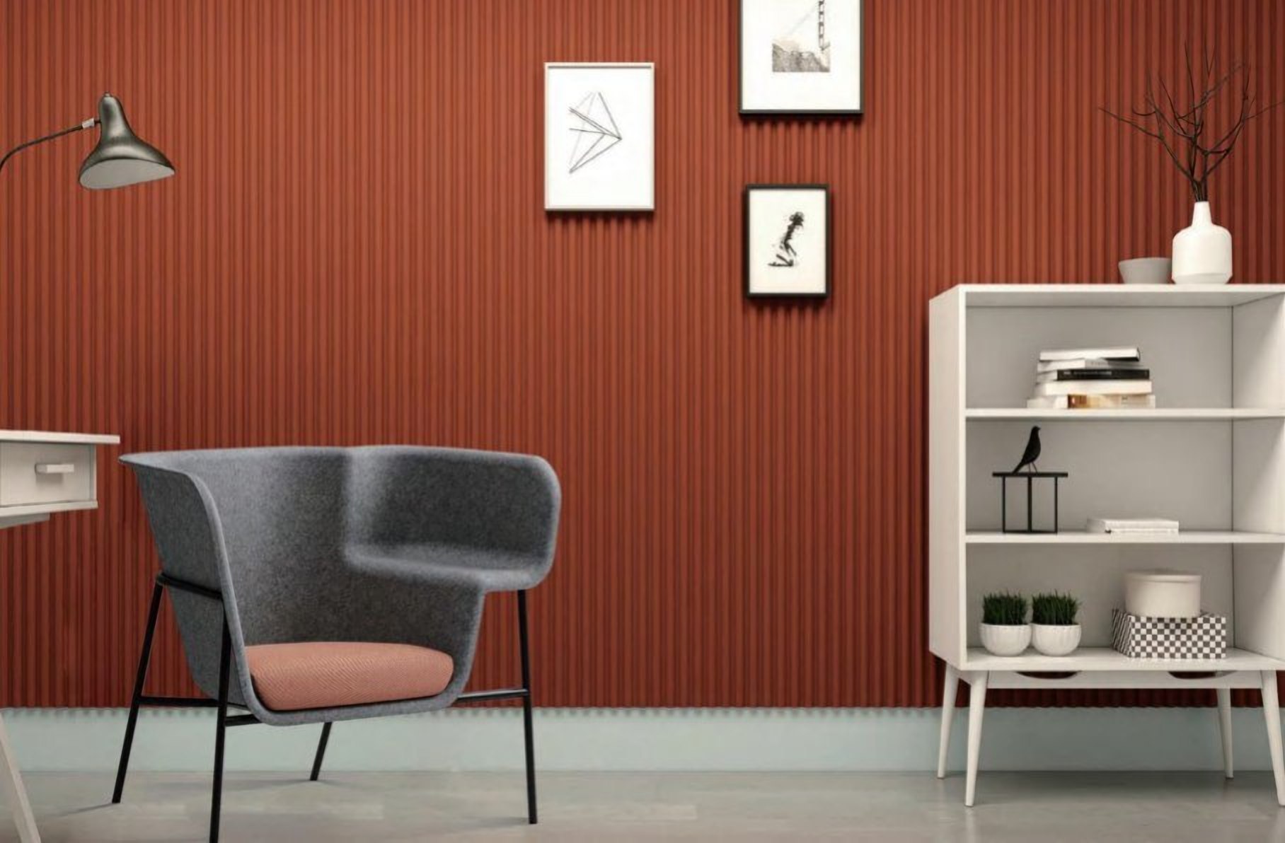 Ripples acoustic panel