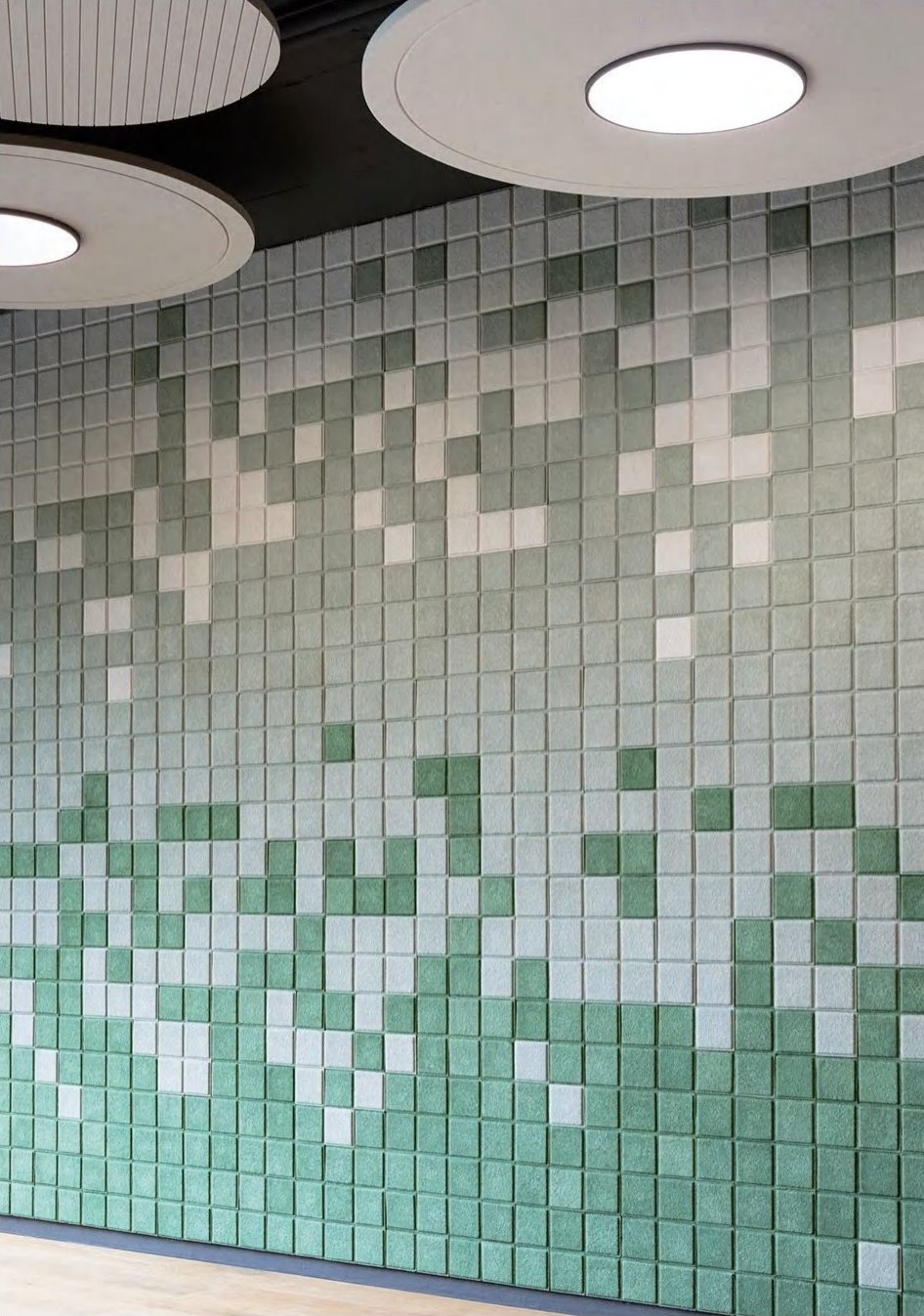 3D V-Groove acoustic panel