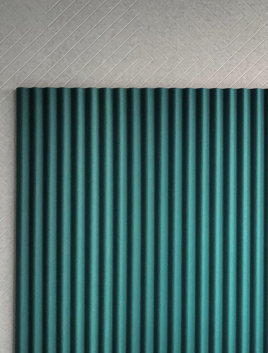 Wave-Patterned acoustic panel
